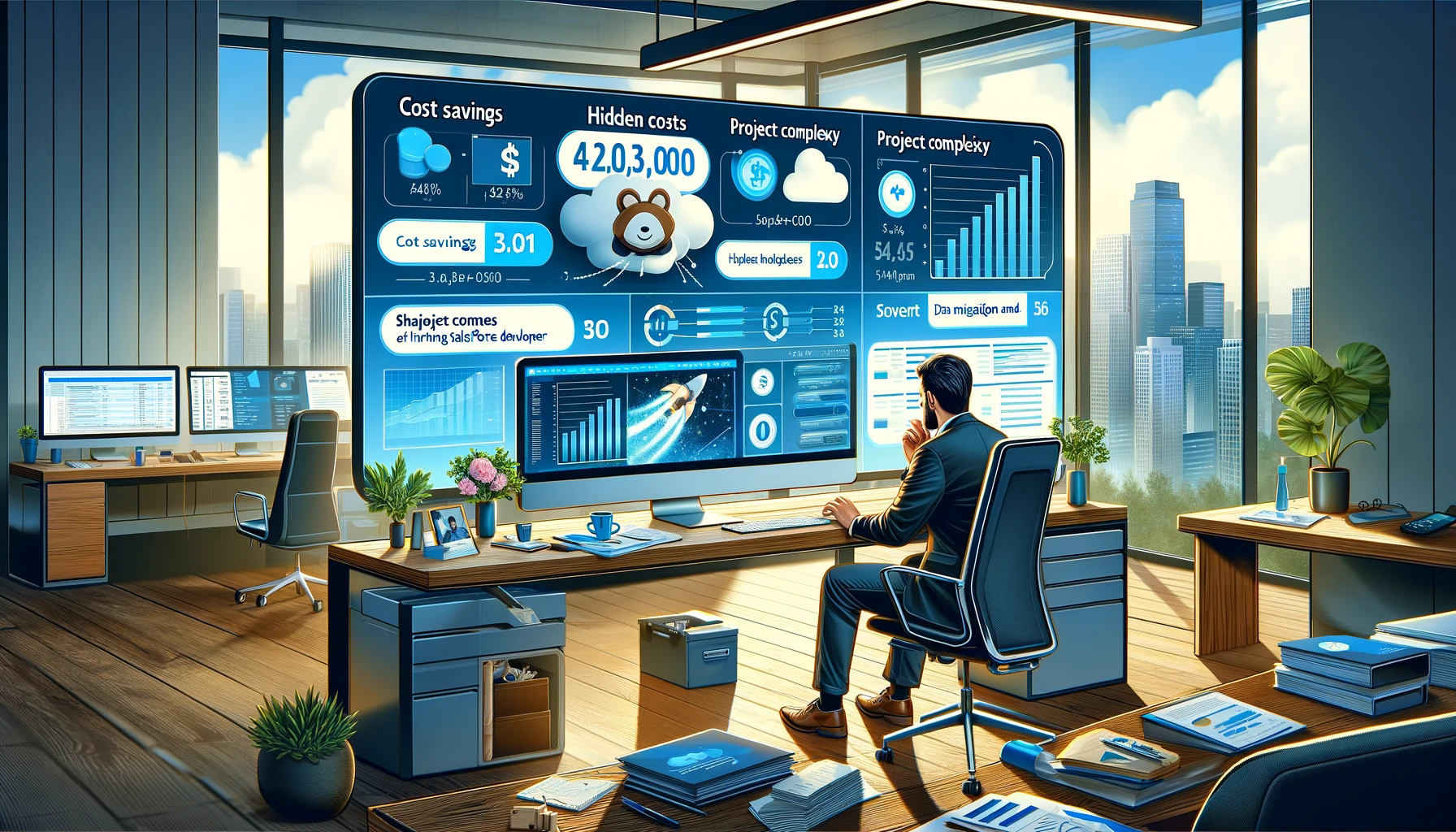 salesforce developer cost