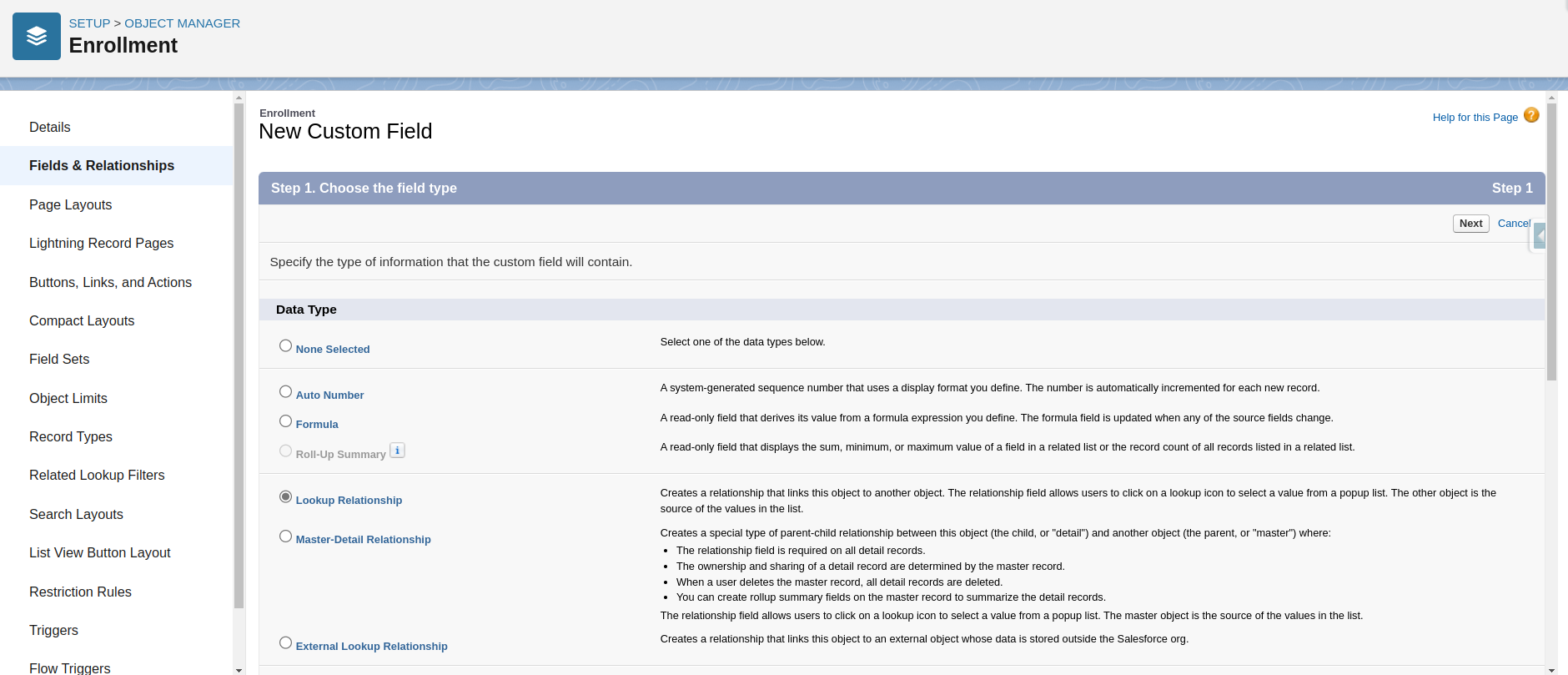 salesforce quick start