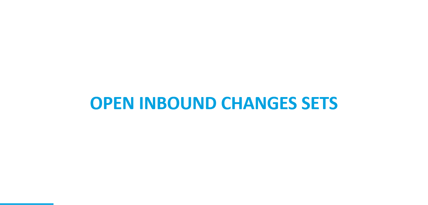 Access & Review Inbound Change Sets