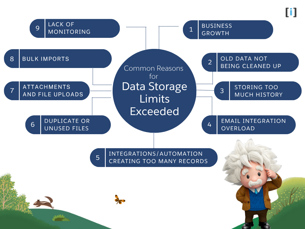 Common Reasons for Data Storage Limits Exceeded