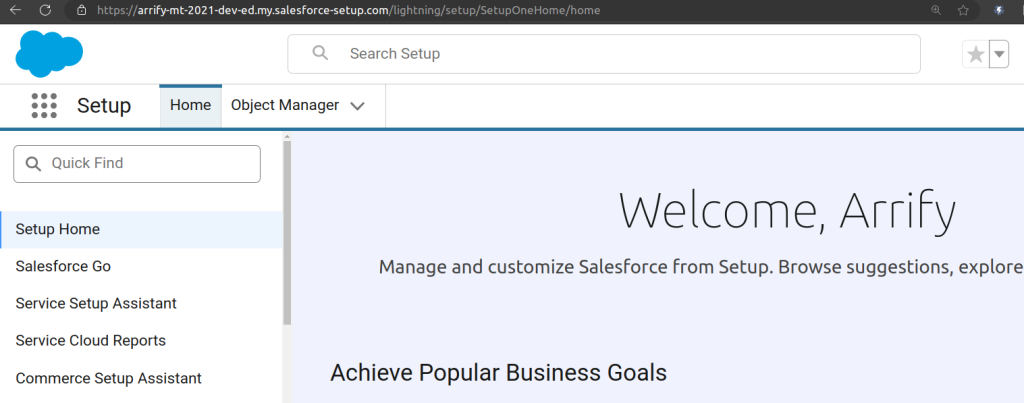 Org A (source / Sales): arrify-mt